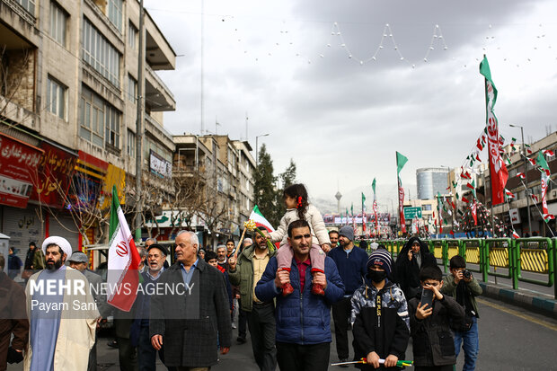 راهپیمایی ۲۲ بهمن در تهران