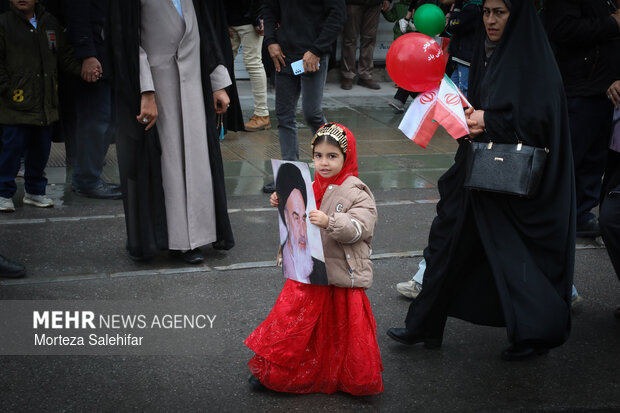 راهپیمایی ۲۲ بهمن در شهرکرد