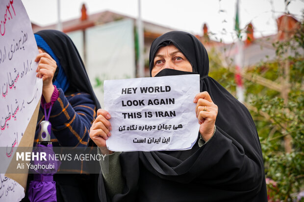 راهپیمایی ۲۲ بهمن در رشت