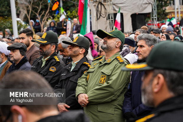 راهپیمایی ۲۲ بهمن در رشت