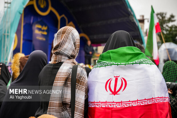 راهپیمایی ۲۲ بهمن در رشت