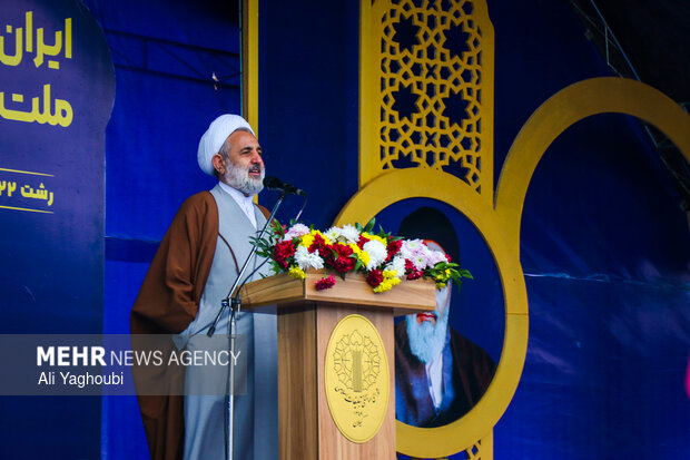 راهپیمایی ۲۲ بهمن در رشت