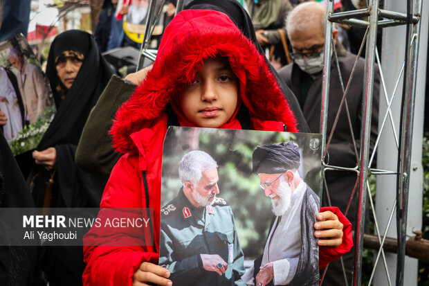 راهپیمایی ۲۲ بهمن در رشت