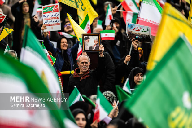 سخنرانی رئیس‌جمهور در مراسم چهل‌وهفتمین سالگرد پیروزی انقلاب اسلامی