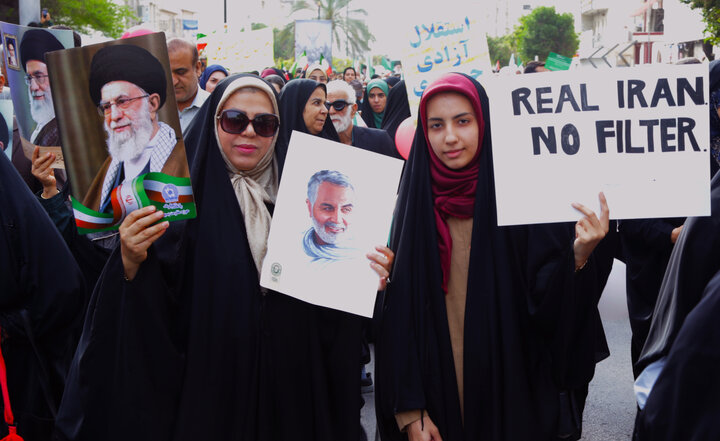 راهپیمایی ۲۲ بهمن در بوشهر