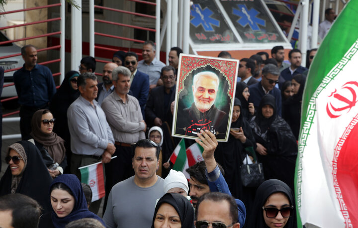 راهپیمایی ۲۲ بهمن در بوشهر