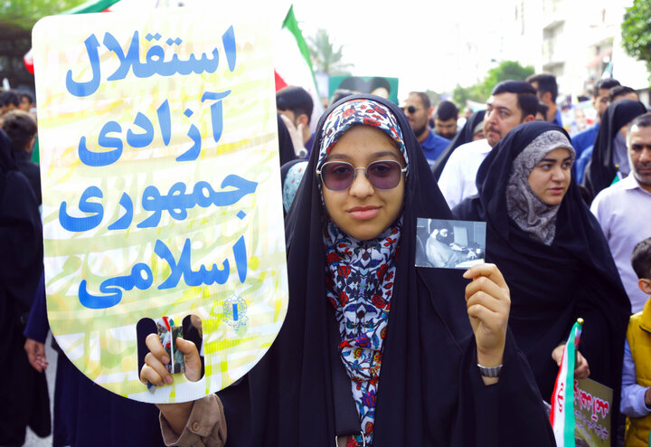 راهپیمایی ۲۲ بهمن در بوشهر