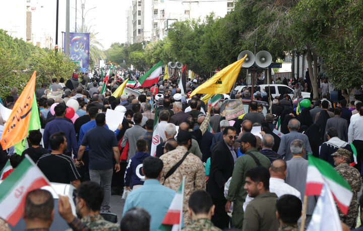 راهپیمایی ۲۲ بهمن در بوشهر