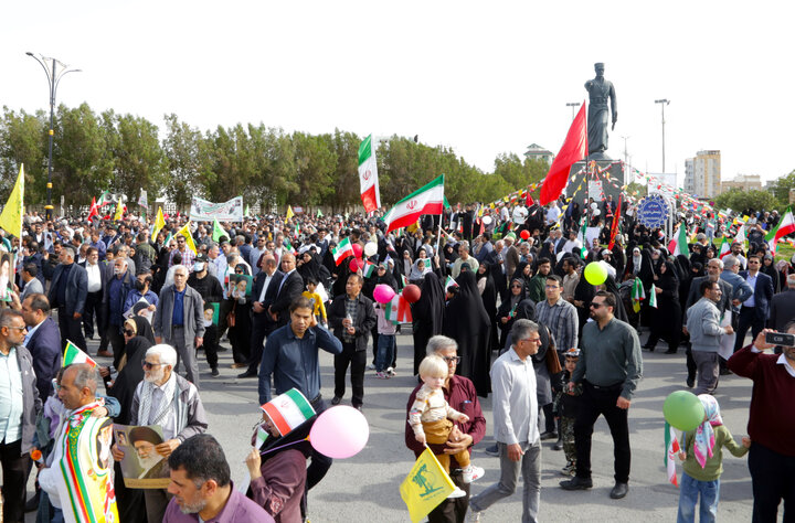 راهپیمایی ۲۲ بهمن در بوشهر