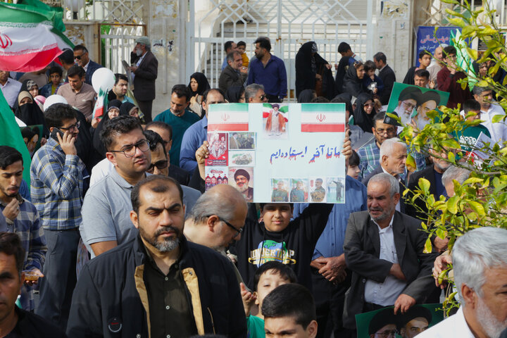 راهپیمایی ۲۲ بهمن در بوشهر