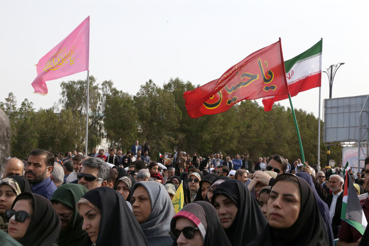 راهپیمایی ۲۲ بهمن در بوشهر