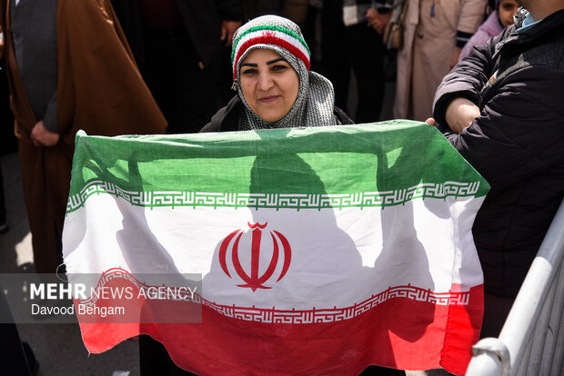 راهپیمایی ۲۲ بهمن در مشهد