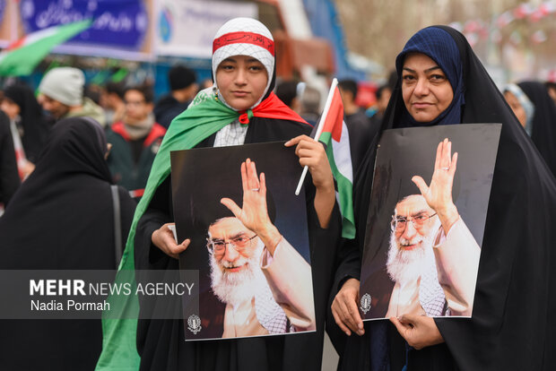 راهپیمایی ۲۲ بهمن در کرج