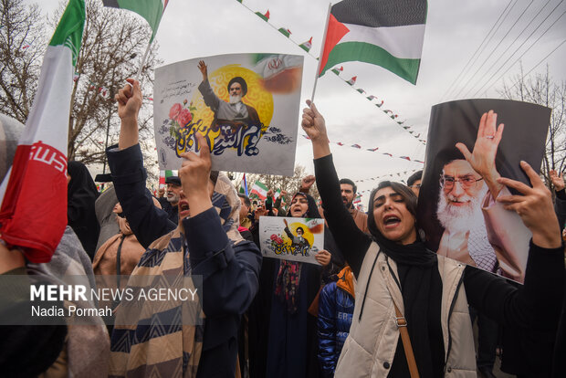 راهپیمایی ۲۲ بهمن در کرج