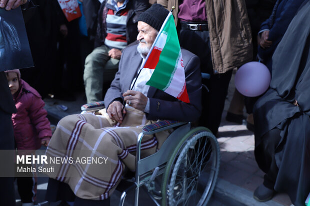 راهپیمایی ۲۲ بهمن در اراک