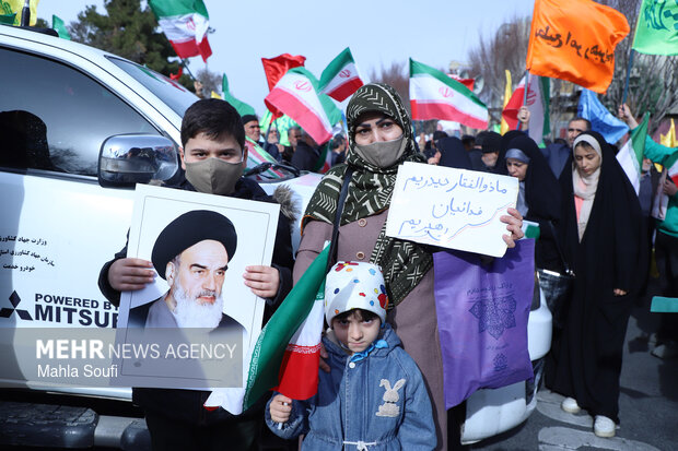 راهپیمایی ۲۲ بهمن در اراک