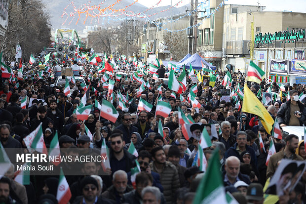 راهپیمایی ۲۲ بهمن در اراک