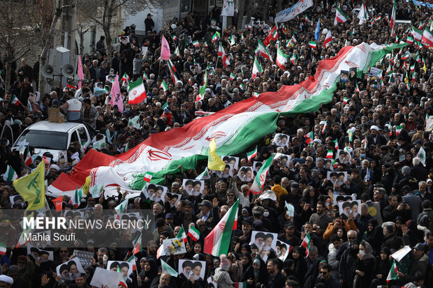 راهپیمایی ۲۲ بهمن در اراک