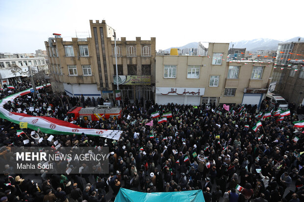 راهپیمایی ۲۲ بهمن در اراک
