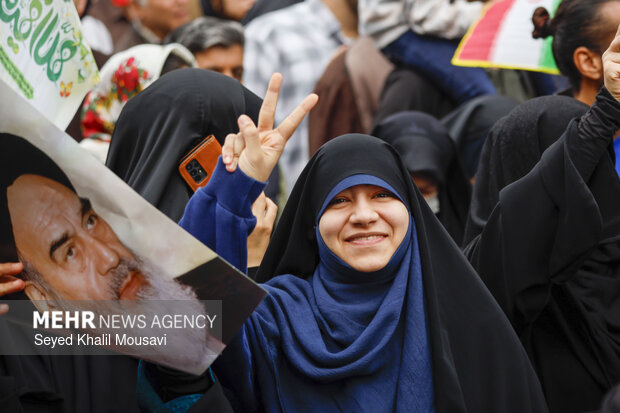 راهپیمایی ۲۲ بهمن در اهواز