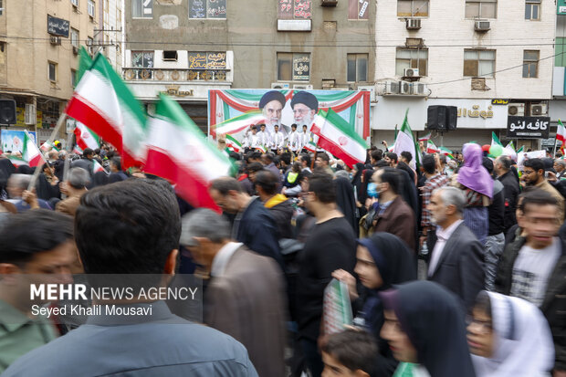 راهپیمایی ۲۲ بهمن در اهواز