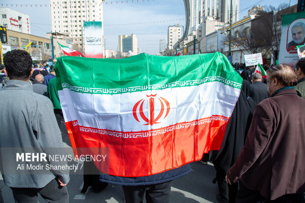 راهپیمایی ۲۲ بهمن در مشهد