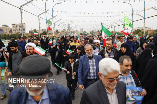 راهپیمایی ۲۲ بهمن در اهواز