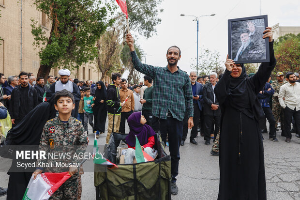 راهپیمایی ۲۲ بهمن در اهواز