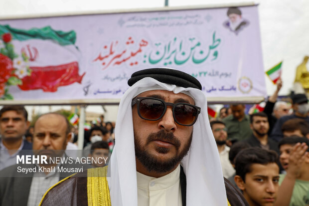 راهپیمایی ۲۲ بهمن در اهواز