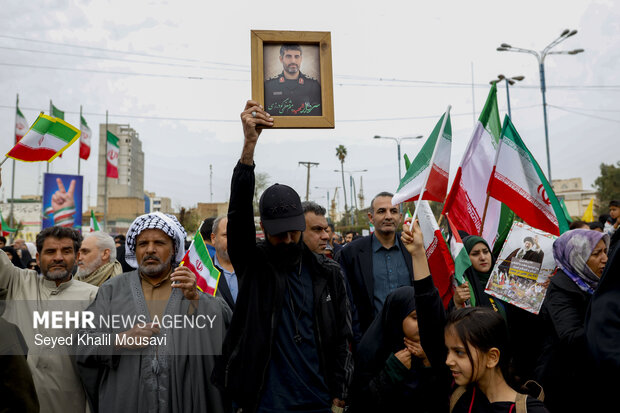 راهپیمایی ۲۲ بهمن در اهواز