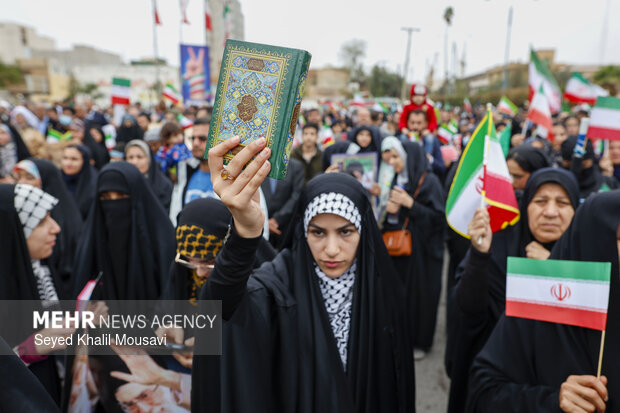 راهپیمایی ۲۲ بهمن در اهواز
