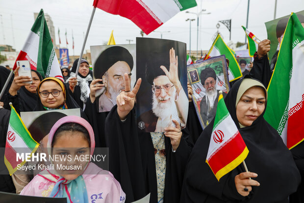 راهپیمایی ۲۲ بهمن در اهواز