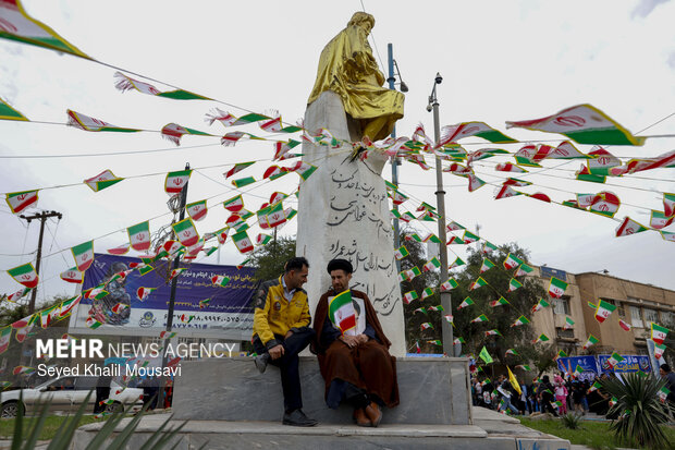 راهپیمایی ۲۲ بهمن در اهواز
