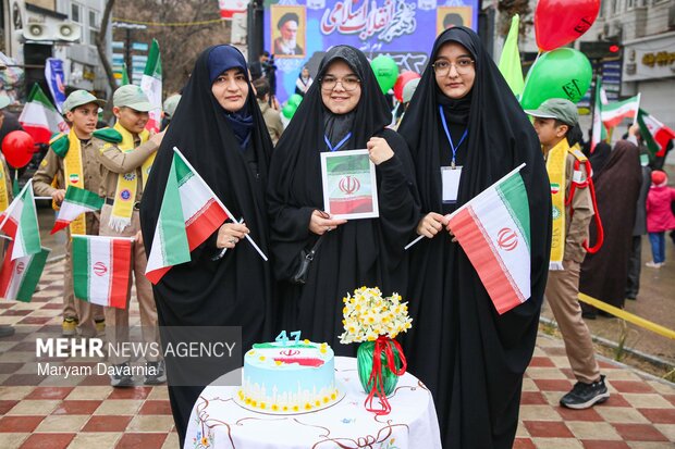 راهپیمایی ۲۲ بهمن در بجنورد