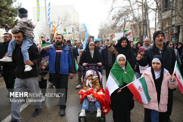 راهپیمایی ۲۲ بهمن در بجنورد