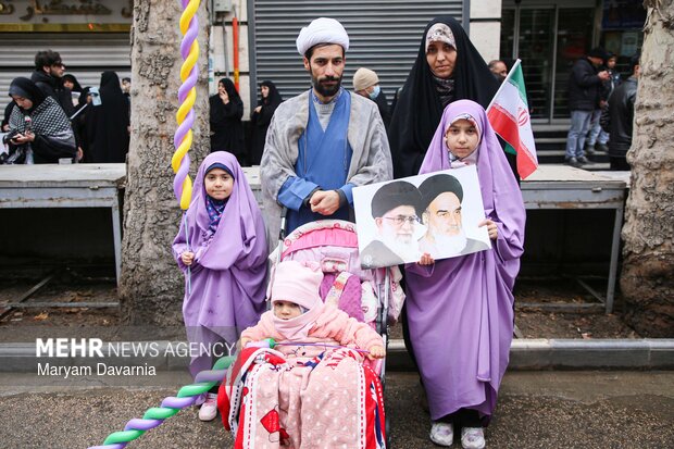 راهپیمایی ۲۲ بهمن در بجنورد