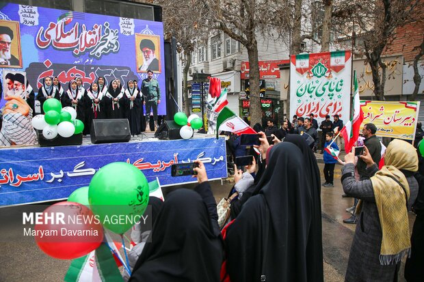 راهپیمایی ۲۲ بهمن در بجنورد