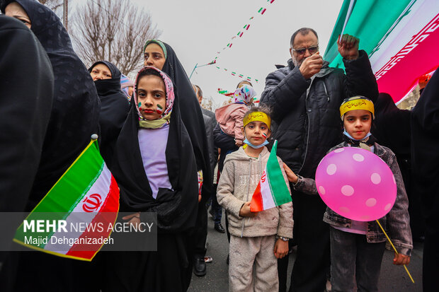 راهپیمایی ۲۲ بهمن در یزد
