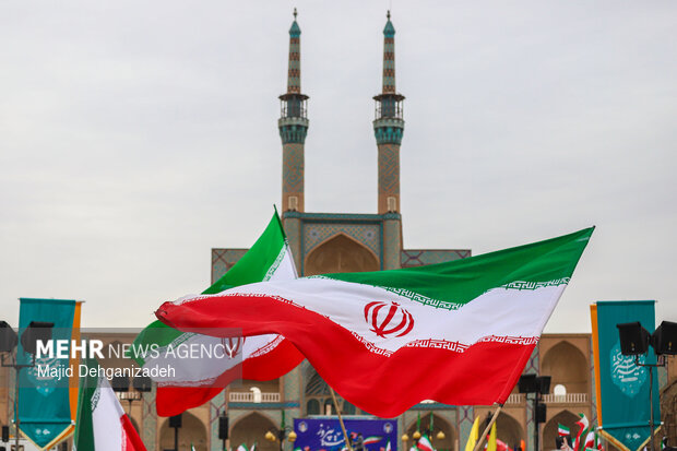 راهپیمایی ۲۲ بهمن در یزد