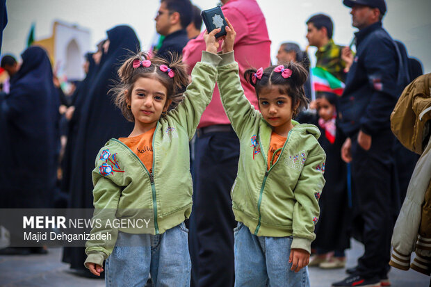 راهپیمایی ۲۲ بهمن در یزد