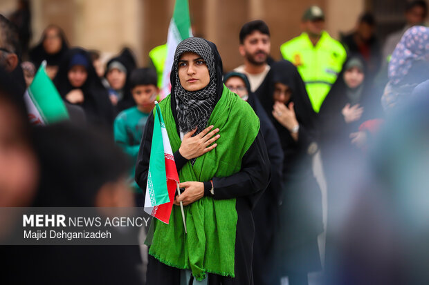 راهپیمایی ۲۲ بهمن در یزد