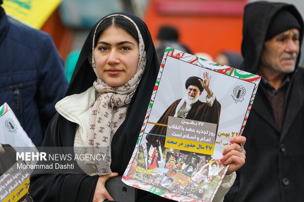 راهپیمایی ۲۲ بهمن در اردبیل