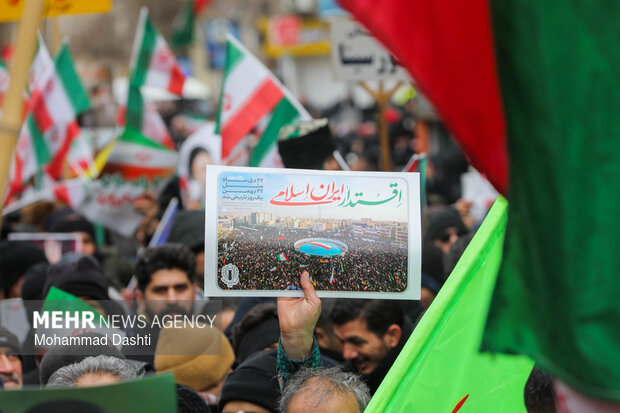 راهپیمایی ۲۲ بهمن در اردبیل