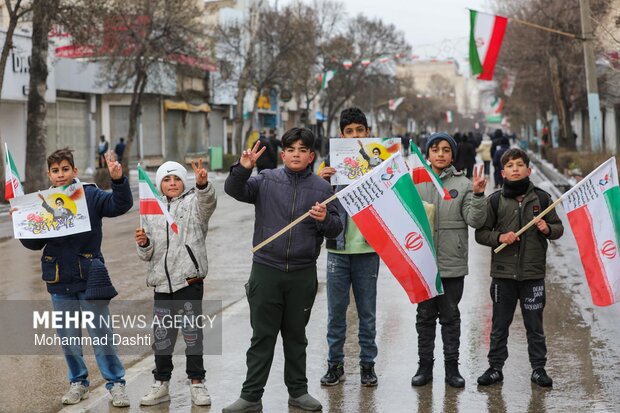راهپیمایی ۲۲ بهمن در اردبیل