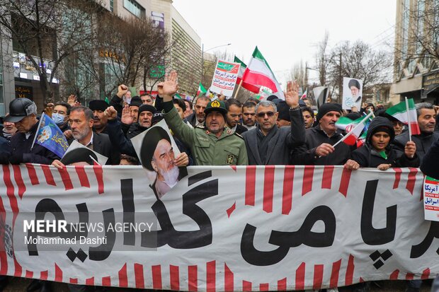 راهپیمایی ۲۲ بهمن در اردبیل