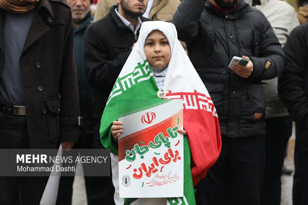 راهپیمایی ۲۲ بهمن در اردبیل