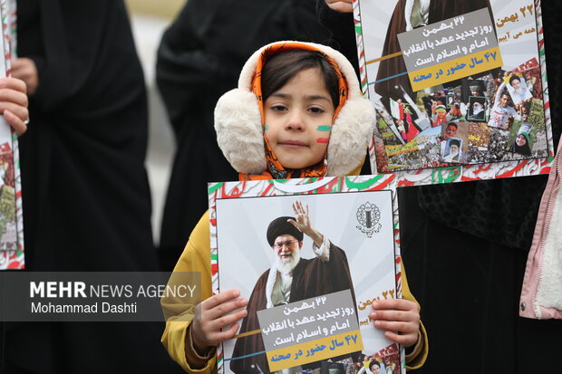 راهپیمایی ۲۲ بهمن در اردبیل