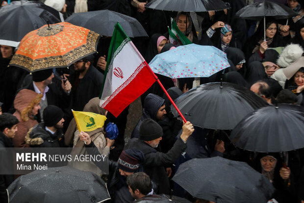 راهپیمایی ۲۲ بهمن در تبریز