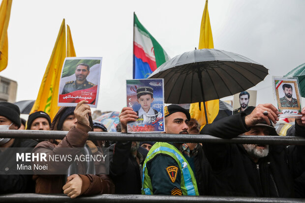 راهپیمایی ۲۲ بهمن در تبریز