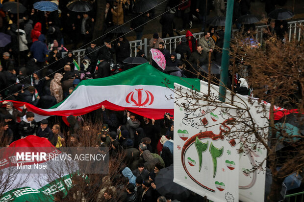 راهپیمایی ۲۲ بهمن در تبریز